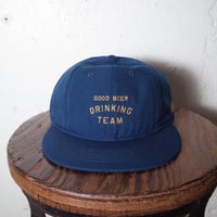 TACOMA FUJI RECORDS タコマフジレコード"GOOD BEER DRINKING TEAM CAP designed by Shuntaro Watanabe" キャップ