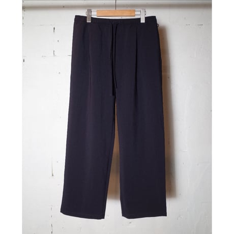 LAMOND ラモンド "SEMI WIDE SHARI PANTS"