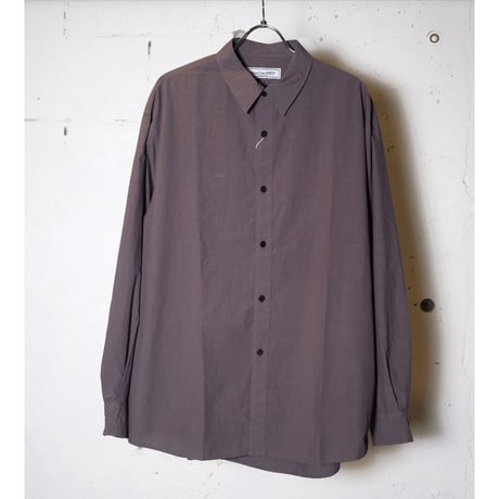 UNIVERSAL PRODUCTS ユニバーサルプロダクツ "Garment Dyed L/S Regular Shirts"