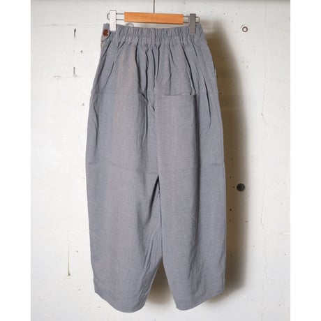 HARVESTY ハーベスティ "T/R WIDE EGG CROPPED PANTS" ワイドエッグクロップドパンツ