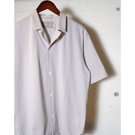 CURLY カーリー "SEERSUCKER OPEN COLLAR SHIRT"