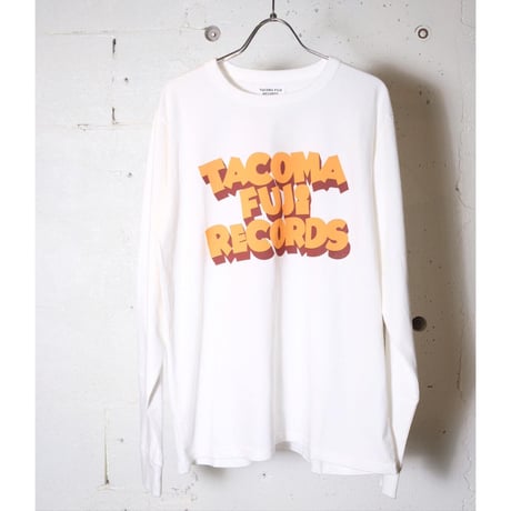 TACOMA FUJI RECORDS タコマフジレコード "TACOMA FUJI RECORDS (JURASSIC edition) LS designed by Jerry UKAI"