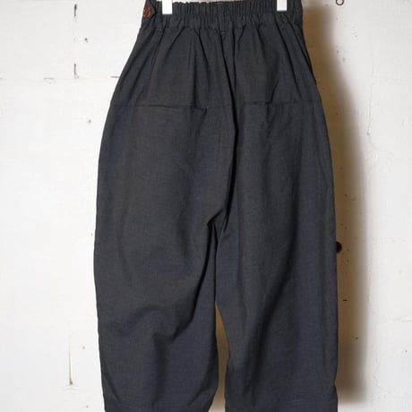 HARVESTY ハーベスティ "T/R WIDE EGG CROPPED PANTS" ワイドエッグクロップドパンツ