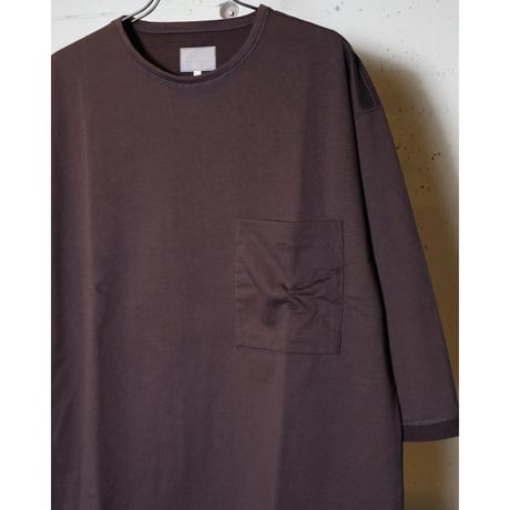 CURLY カーリー "COMPACT FRENCH TERRY Q/S TEE"カットソー