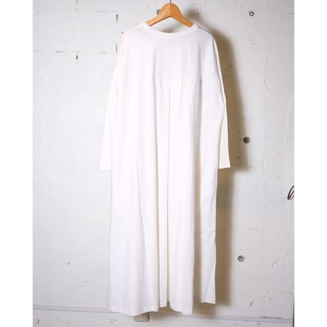 HARVESTY ハーベスティ"BACK PLEATS DRESS"