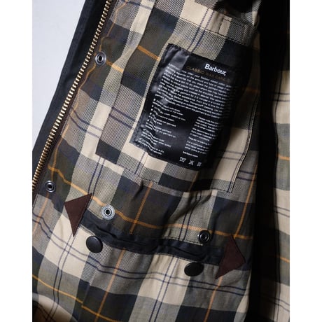 Barbour バブアー "OS BORDER WAX COTTON COAT"ボーダー