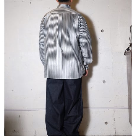 UNIVERSAL PRODUCTS ユニバーサルプロダクツ "Tomas Mason Stripe L/S Regular Shirts"