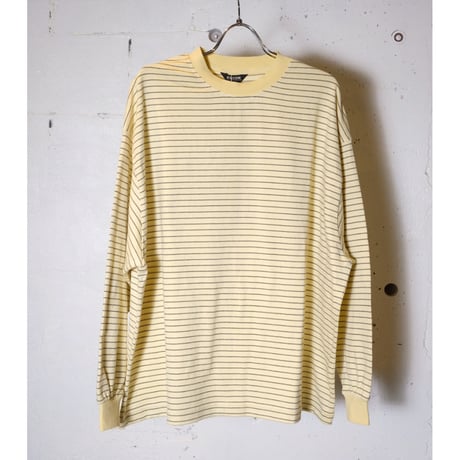 EVCON エビコン"BORDER WIDE L/S T-SHIRT"