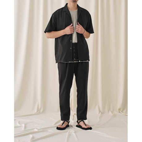 CURLY カーリー "2TUCK TAPERED EZ PANTS -seersucker check-"