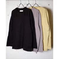 PERS PROJECTS パースプロジェクト "ARON L/S TEE “solid”"