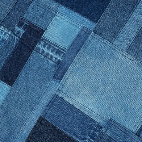 hobo ホーボー "CUSHION L UPCYCLED DENIM" クッション
