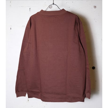 CURLY カーリー "HEAVY PLATING L/S TEE"