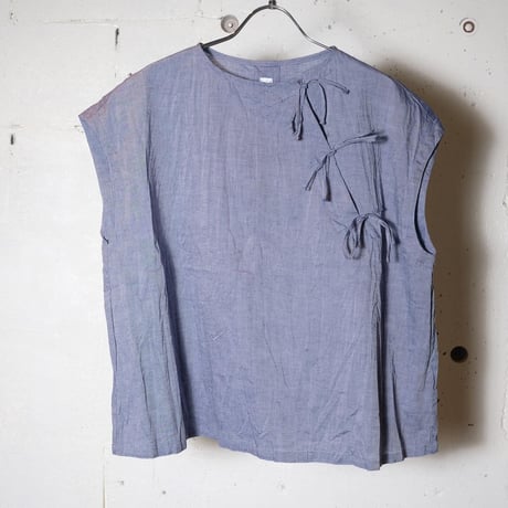 (g) グラム "FRONT RIBBON BLOUSE"フロントリボンブラウス