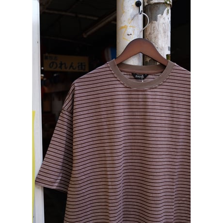 EVCON エビコン"BORDER WIDE S/S T-SHIRT"