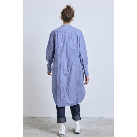 (g) グラム "TYPEWRITER BAND COLOR SHIRT ONE PIECE＂シャツワンピース
