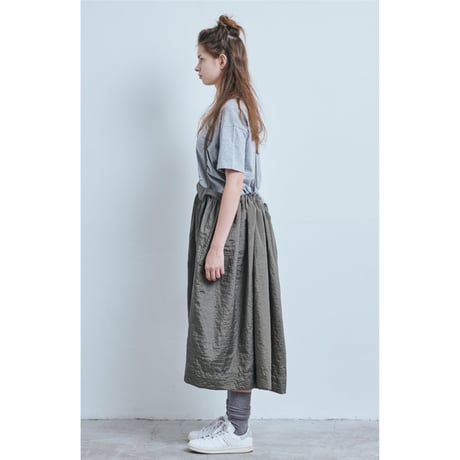 (g) グラム "VINTAGE CLOTH SHOULDER STRAP SKIRT"