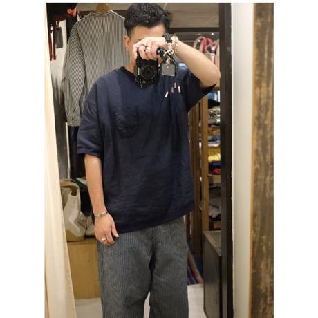 ORDINARY FITS オーディナリーフィッツ  "LINEN PULLOVER TEE"