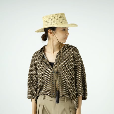 SUBLIME サブライム "RESORT BOATER HAT"