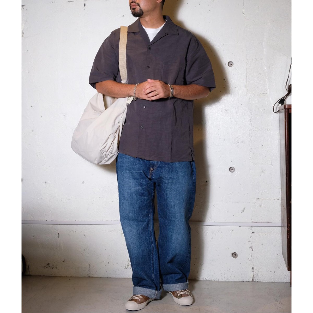 ORDINARY FITS 119 ワイドデニム 30 オーディナリーフィッツ