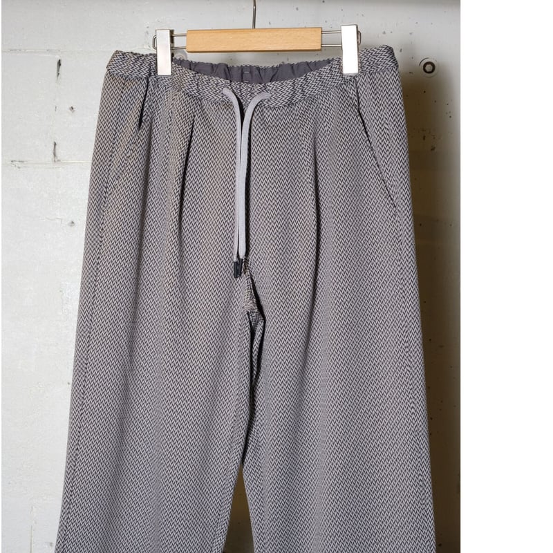 CURLY カーリー ”TWIDE EZ PANTS -herringbone-