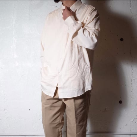 LAMOND ラモンド "SUPIMA COTTON BOLD SHIRTS JACKET"スーピマコットンボールドシャツジャケット