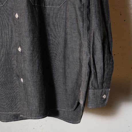 ORDINARY FITS オーディナリーフィッツ "WORK SHIRTS / BLACK"