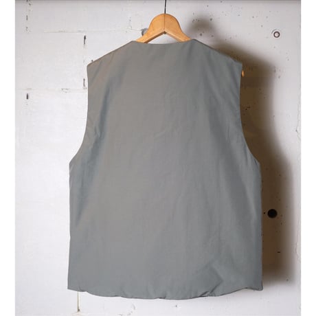 LAMOND ラモンド "N/C SHIBO REVERSIBLE DOWN VEST"リバーシブルダウンベスト