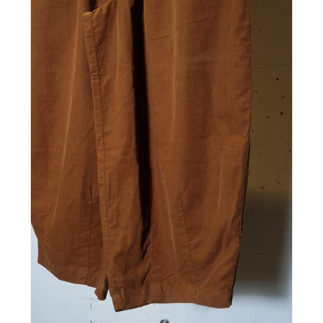 HARVESTY ハーベスティ "CORDUROY EASY CIRCUS PANTS"