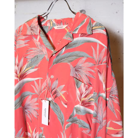 HARVESTY ハーベスティ"HAWAIIAN PRINTED RAYON S/S JUMBO SHIRTS" ジャンボシャツ