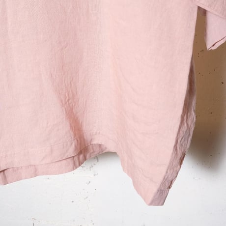 HARVESTY ハーベスティー "FRENCH LINEN S/S PULL OVER"フレンチリネンプルオーバー