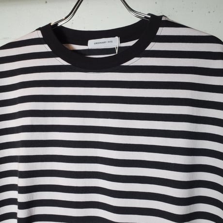 ORDINARY FITS オーディナリーフィッツ "CREW S/S TEE / BORDER"