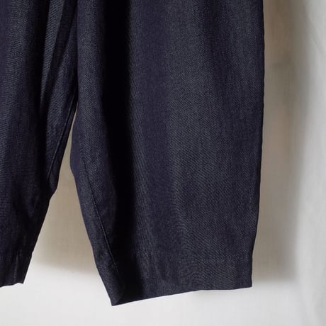 HARVESTY ハーベスティ "DENIM WIDE EGG CROPPED PANTS"デニム ワイドエッグクロップドパンツ