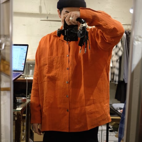 PERS PROJECTS パースプロジェクト "VICTOR L/S WIDE FIT SHIRTS"