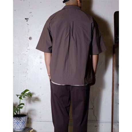 CURLY カーリー "SPLIT RAGLAN SHIRT -solid-"スプリットラグランシャツ