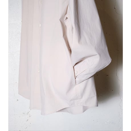 LAMOND ラモンド "Durable Band Collar Shirts Jacket"バンドカラーシャツ