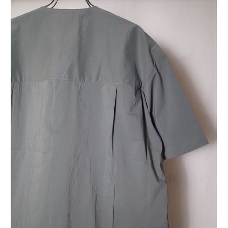 MANUAL ALPHABET マニュアルアルファベット "DRY FEEL PIN-DOT COACH SHT"シャツ