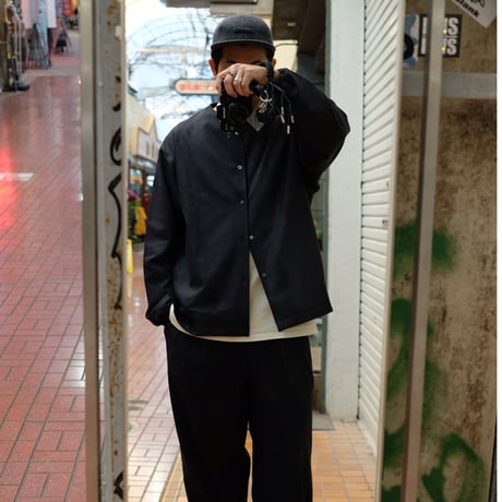 LAMOND ラモンド "Cashmere-touch shirt jacket"