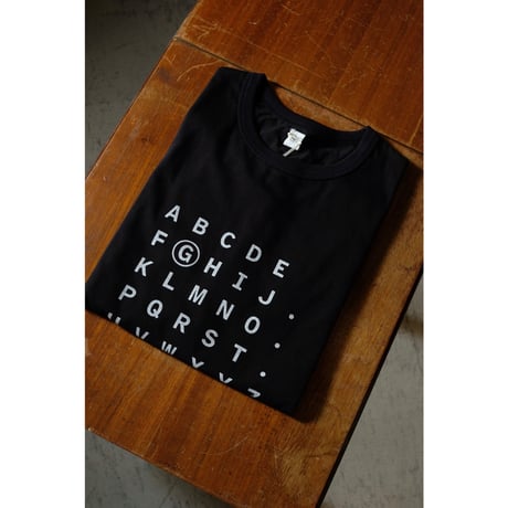 (g) グラム "TENJIKU PRINT Tee  ALPHABET"