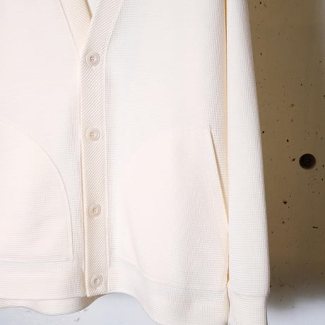 CURLY カーリー "CLASSIC LIGHT WAFFLE CARDIGAN"カーディガン