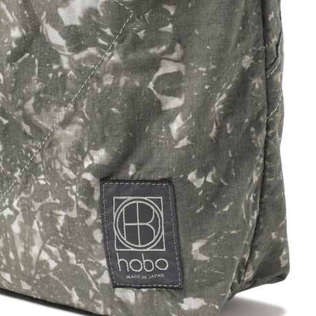 hobo ホーボー "AZUMA SHOULDER BAG S COTTON NYLON RIPSTOP CAMO TIE-DYED"ショルダーバック