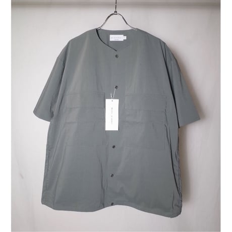 MANUAL ALPHABET マニュアルアルファベット "DRY FEEL PIN-DOT COACH SHT"シャツ