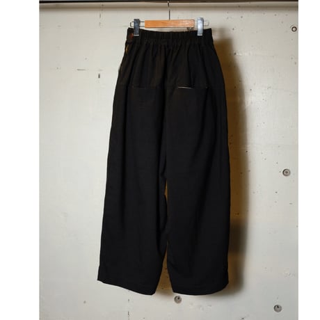 HARVESTY ハーベスティ "T/R WIDE EGG CROPPED PANTS" ワイドエッグクロップドパンツ