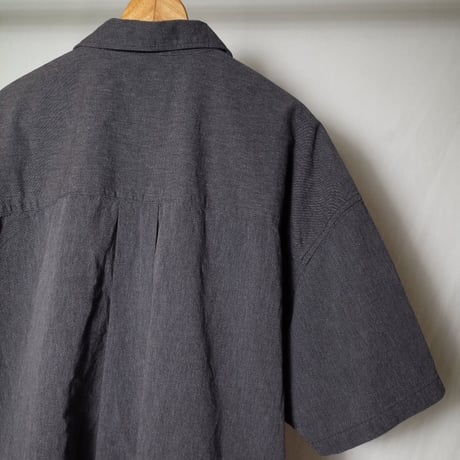 HARVESTY ハーベスティ"CHAMBRAY S/S JUMBO SHIRT"シャンブレー 半袖ジャンボシャツ