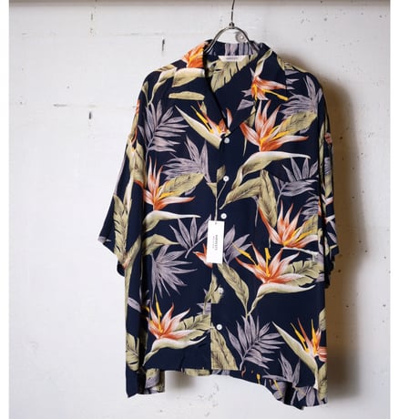 HARVESTY ハーベスティ"HAWAIIAN PRINTED RAYON S/S JUMBO SHIRTS" ジャンボシャツ