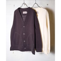 CURLY カーリー "CLASSIC LIGHT WAFFLE CARDIGAN"カーディガン
