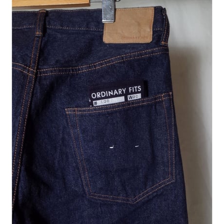 ORDINARY FITS オーディナリーフィッツ "LOOSE ANKLE DENIM（ONE WASH)"ルーズアンクルデニム