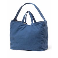hobo ホーボー"ARTISAN 2WAY BAG LINEN COTTON TWILL HAND DYED"