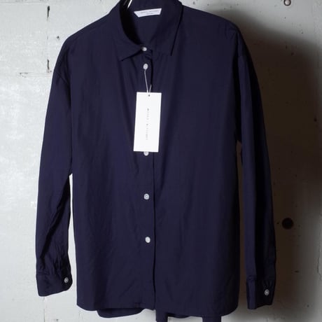 MANUAL ALPHABET マニュアルアルファベット "BACK GATHER R/C SHIRT"