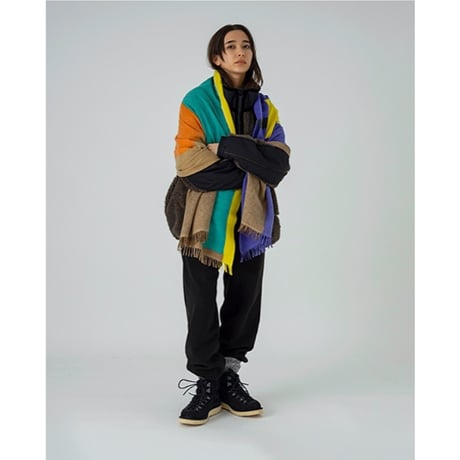 SUBLIME サブライム "PATTERN MERINO STOLE"