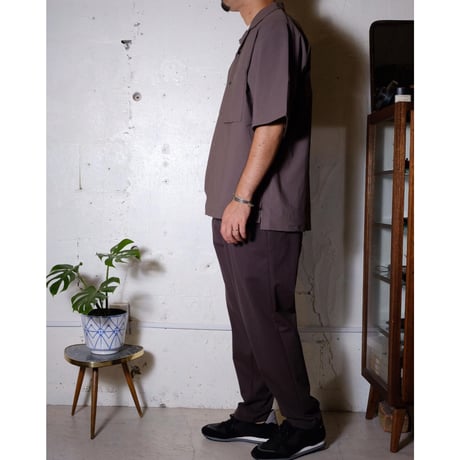 CURLY カーリー "SPLIT RAGLAN SHIRT -solid-"スプリットラグランシャツ